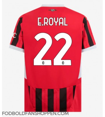 AC Milan Emerson Royal #22 Hjemmebanetrøje 2024-25 Kortærmet